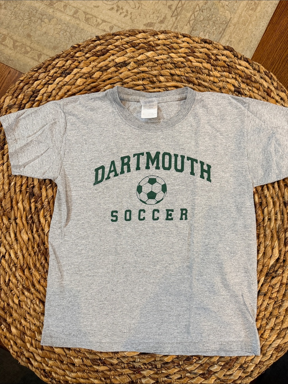 Goldman Dartmouth soccer tee shirt